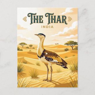 Thar Desert India Briefkaart