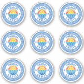 Thassos Island, Greece Multiple Pack Sticker (Voorkant)