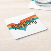 That 70s Birthday Party  Kartonnen Onderzetters (Schuin)