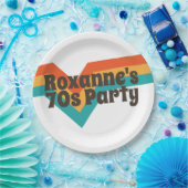 That 70s Birthday Party  Papieren Bordje (Feest)