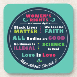 "That About Covers It" Progressive Coaster Set Bier Onderzetter