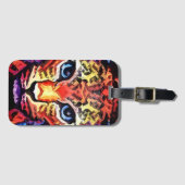 That Colorful Leopard Look  Bagagelabel (Voorkant (horizontaal))