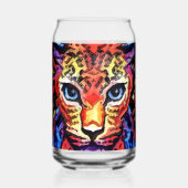 That Colorful Leopard Look Blikvorm Glas (Voorkant)