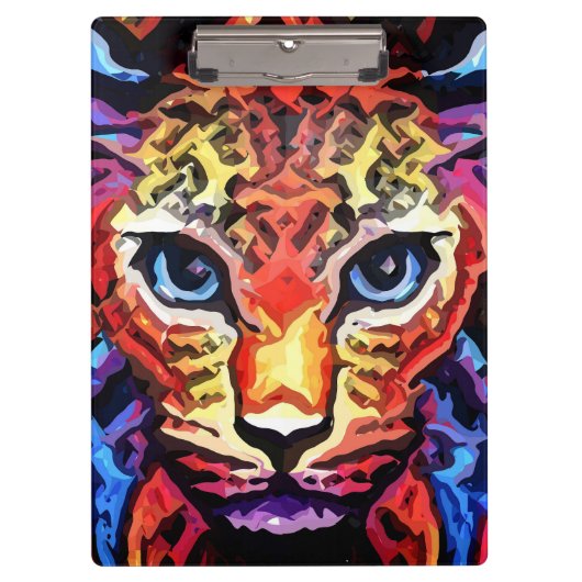 That Colorful Leopard Look Klembord (Voorkant)