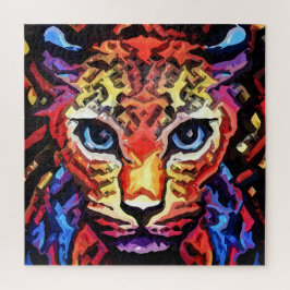 That Colorful Leopard Look Legpuzzel