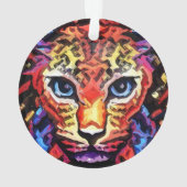 That Colorful Leopard Look Ornament (achterkant)