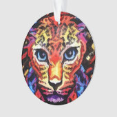 That Colorful Leopard Look Ornament (voorkant)