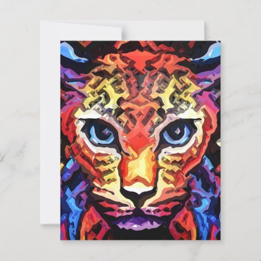 That Colorful Leopard Look Paper Sheet (Voorkant)