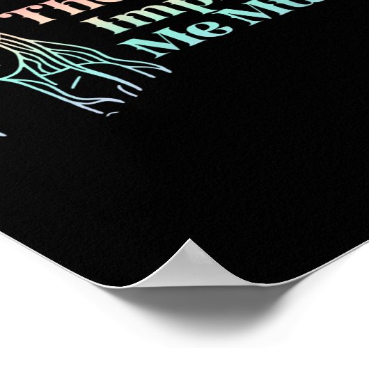 That Don't Impress Me Much Apparel Poster (Hoek)