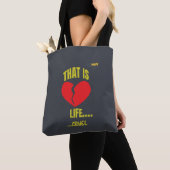 That Is Life Cruel Broken Heart Tote Bag - Edgy Gr (Dichtbij)