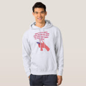 That little dance your fingers do hoodie design (Voorkant volledig)