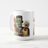 “That One Friend”Cheesy Chicken Selfies Koffiemok (Voorkant links)