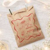 That’s Amore Italian Doodles Wedding Bedankzakje (Geknipt)