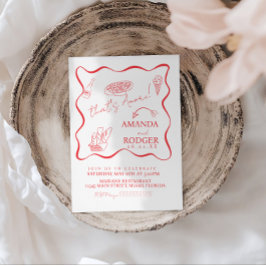 That’s Amore Italian Doodles Wedding Kaart