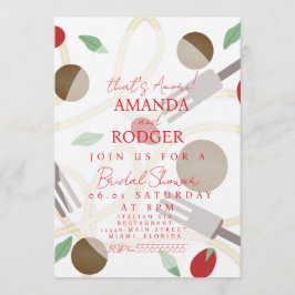 That’s Amore Italian Pasta Wedding Kaart