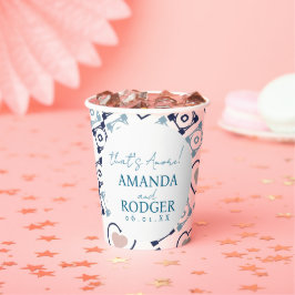 That’s Amore Italian Tiles and Hearts Papieren Bekers