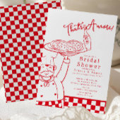 That’s Amore Pizza Bridal Shower Invite Kaart