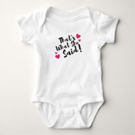 “That’s What She Said” Funny– Sarcastic Humor  Romper