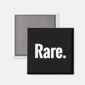 That Says Rare Shirt - A Design That Says Rare  Magneet (Voorkant / Achterkant)