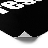 That Says Says Fresh Shirt - A Design That Says Sa Poster (Hoek)