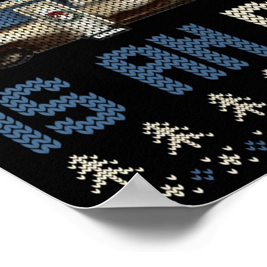 That There Is An Rv Ugly Christmas Camng Holiday L Poster (Hoek)