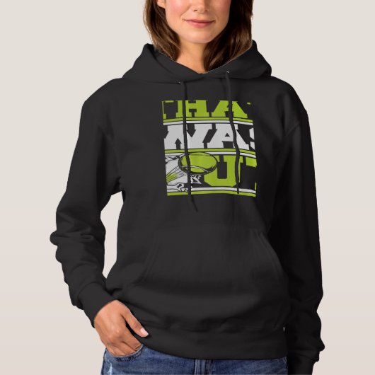 That Was Out Professional Player Trainer Tennis Hoodie (Voorkant)