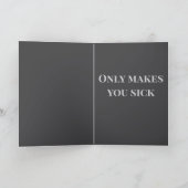 That which does not kill you... Joke Card Kaart (Binnen)