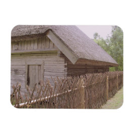 Thatch Roof House, Rumsiskes Museum, LITOUWEN - Magneet