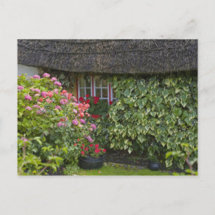 Thatched cottage, Adare, County Limerick Briefkaart
