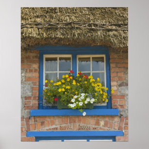 Thatched cottage, Adare, County Limerick Poster