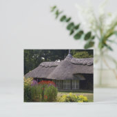 Thatched cottage, Engeland in Europa Briefkaart (Staand voorkant)