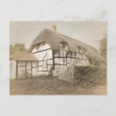 Thatched Cottage, Micheldever Briefkaart (Voorkant)