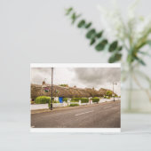 "Thatched Cottages, Ireland" briefkaarten (Staand voorkant)