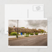"Thatched Cottages, Ireland" briefkaarten (Voorkant / Achterkant)