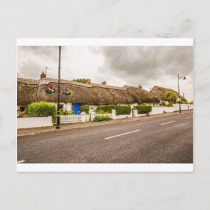 "Thatched Cottages, Ireland" briefkaarten