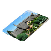 Thatched dak huisje in de Cotswolds Magneet (Linkerzijde)