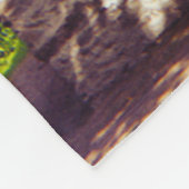 Thatched Roof Hut Fleece Deken (Hoek)