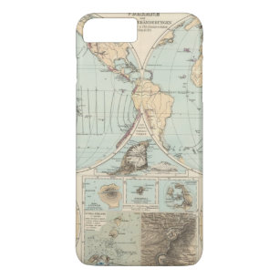 Thatigkeit des Erdinnern Atlas Map Case-Mate iPhone Case