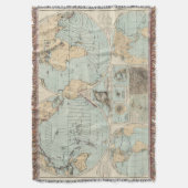 Thatigkeit des Erdinnern Atlas Map Deken (Voorkant Verticaal)