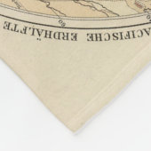 Thatigkeit des Erdinnern Atlas Map Fleece Deken (Hoek)