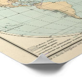 Thatigkeit des Erdinnern Atlas Map Poster (Hoek)