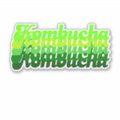 Thats 70's Kombucha - Vinyl Sticker (Voorkant)