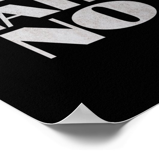 That's A Hard No Premium  Poster (Hoek)