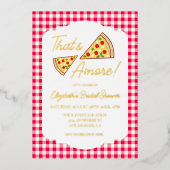 That's Amore Bridal Shower Folie Uitnodiging (Voorkant)