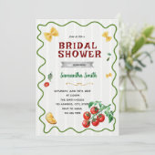 That's Amore Bridal Shower invitation Kaart (Staand voorkant)