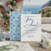 That's Amore Bridal Shower Invite Kaart