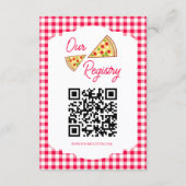 That's Amore Bridal Shower Registry Informatiekaartje (Voorkant)