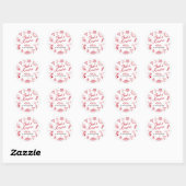 That's Amore Bridal Shower  Ronde Sticker (Vel)