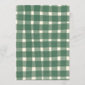 That's Amore Italian Food CUSTOM Wedding Party  Kaart (Achterkant)