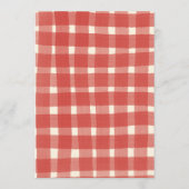 That's Amore Italian Food CUSTOM Wedding Party  Kaart (Achterkant)